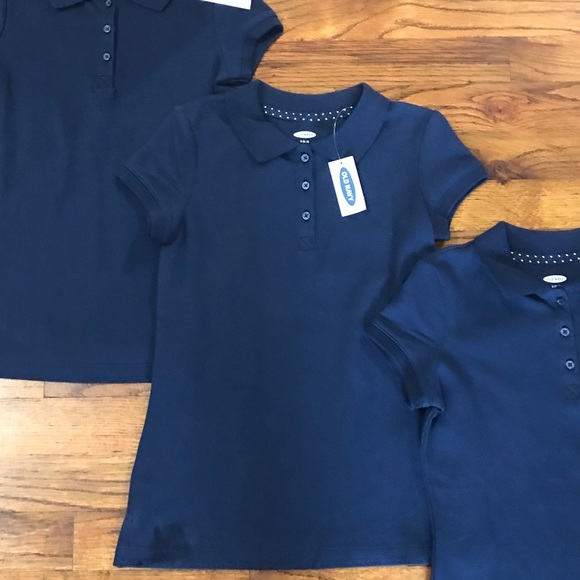 Girls Set of 3 Old Navy Blue School Uniform Polo Shirt Tops NWT
Size Small 6 - 7 - Picture 6 of 16